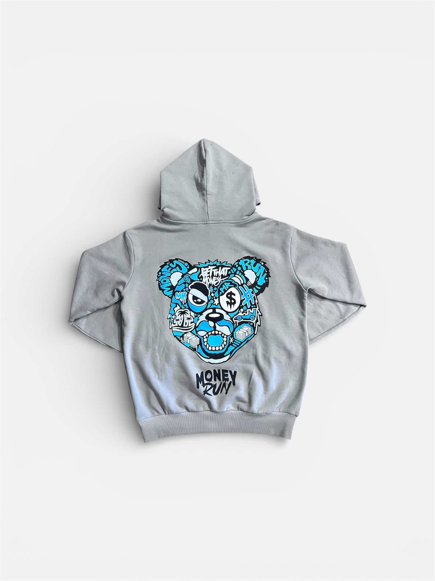 Moneyrun Hoodie "Heather Grey"