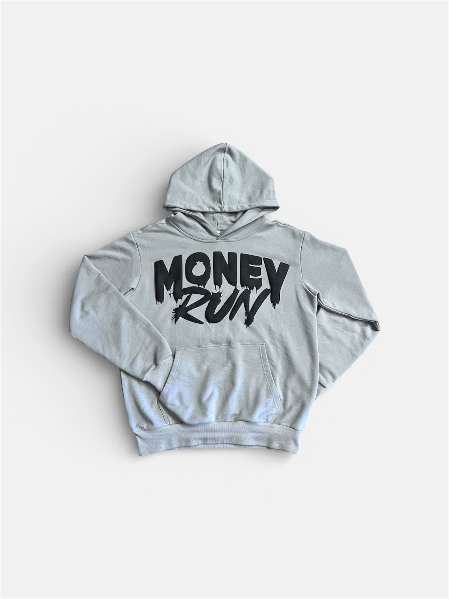 Moneyrun Hoodie "Heather Grey"