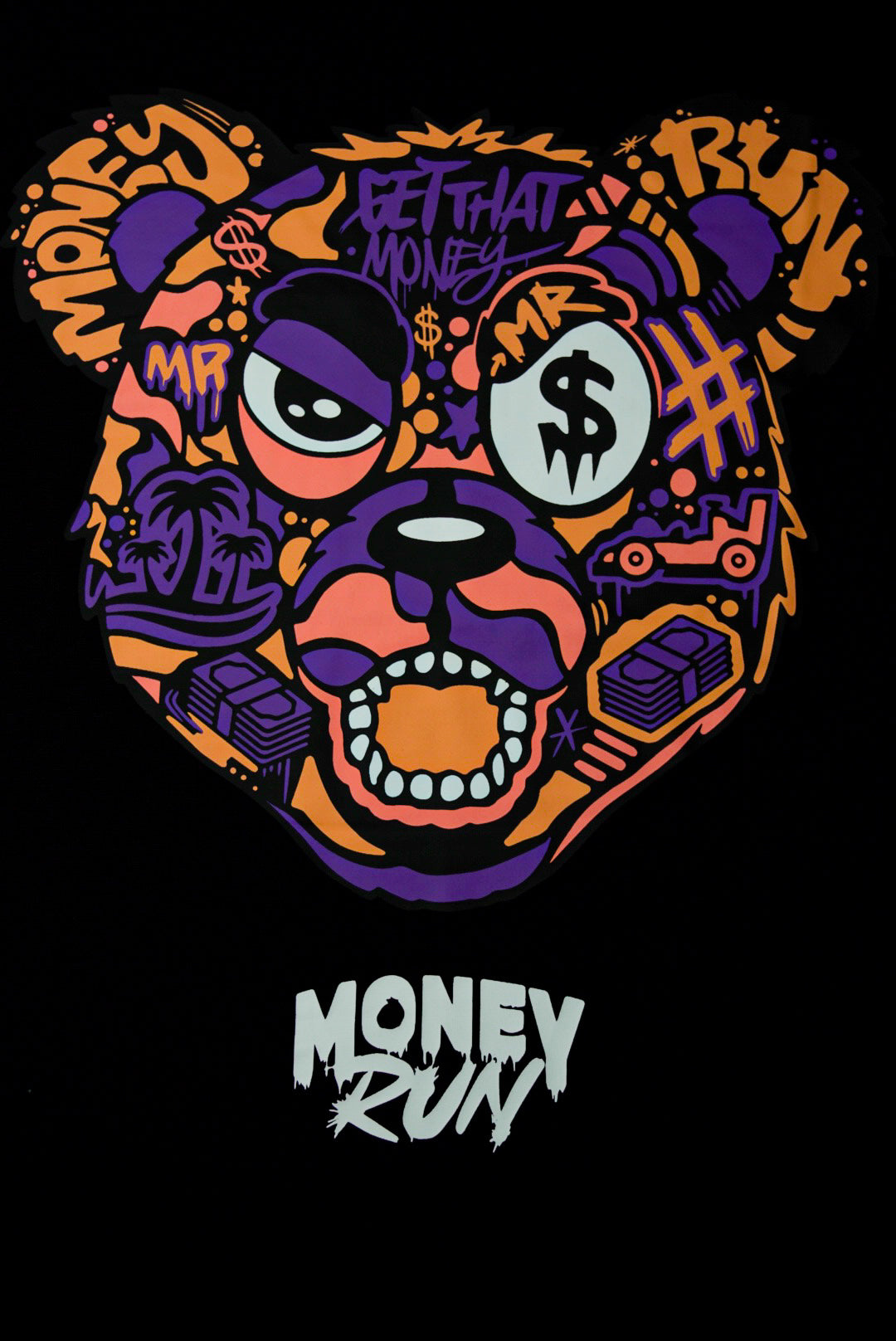 MoneyRun Classic Black T